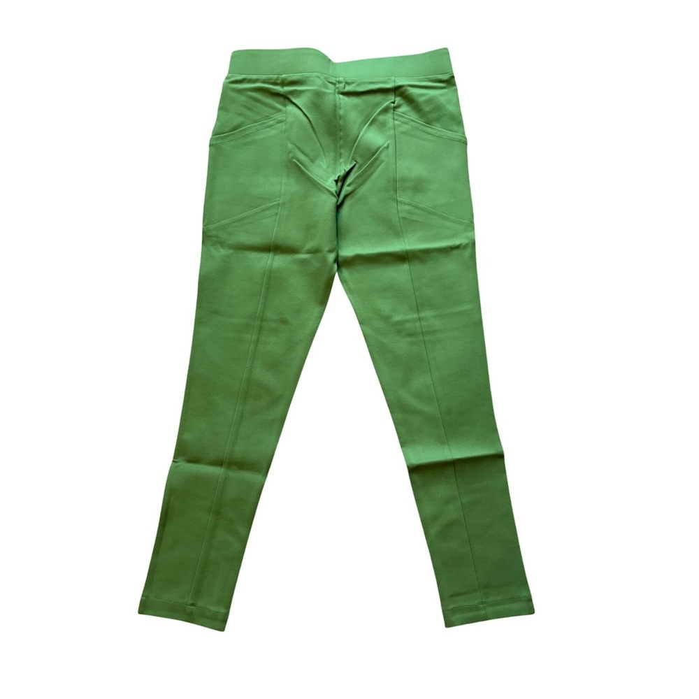 Betabrand Journey Pant Kale Green Skinny Cargo Womens Size L Stretchy‎